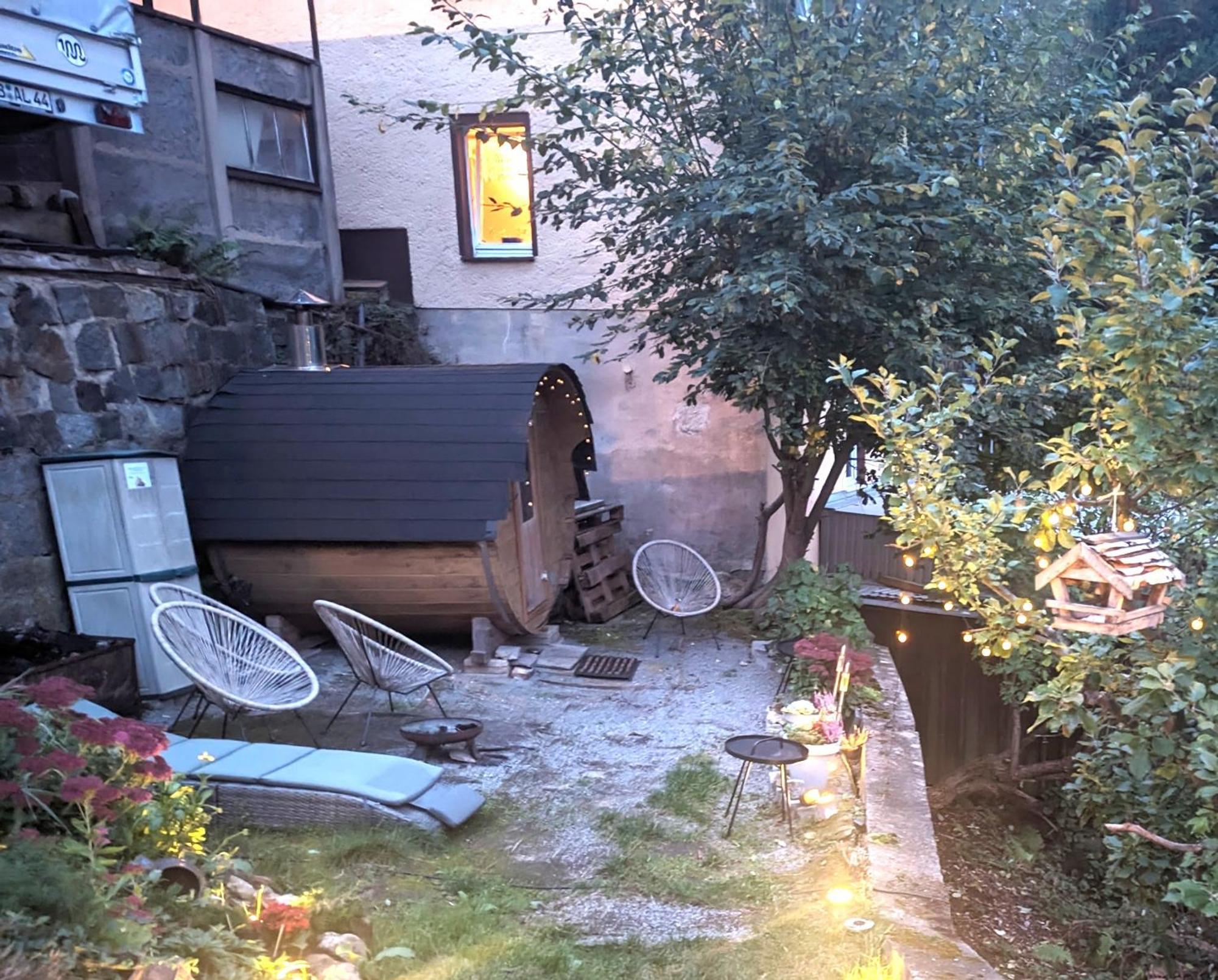 Zi1 - Urlaubsmagie - Erholung Mit Whirlpool & Sauna เซบนิทซ์ ภายนอก รูปภาพ