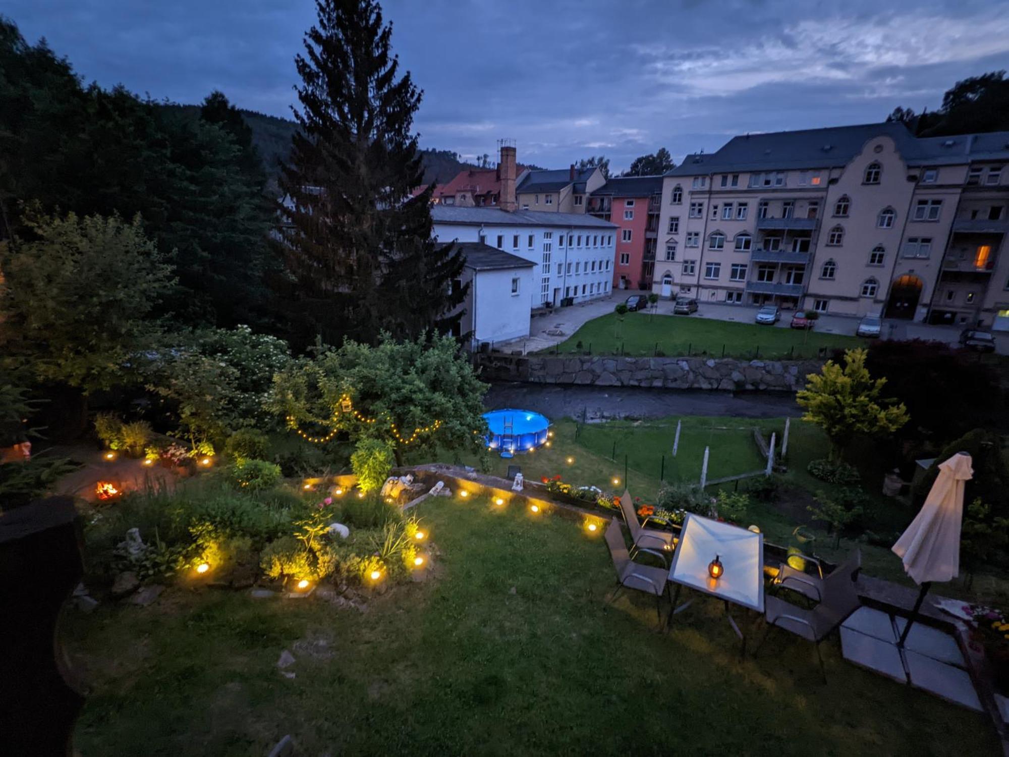 Zi1 - Urlaubsmagie - Erholung Mit Whirlpool & Sauna เซบนิทซ์ ภายนอก รูปภาพ