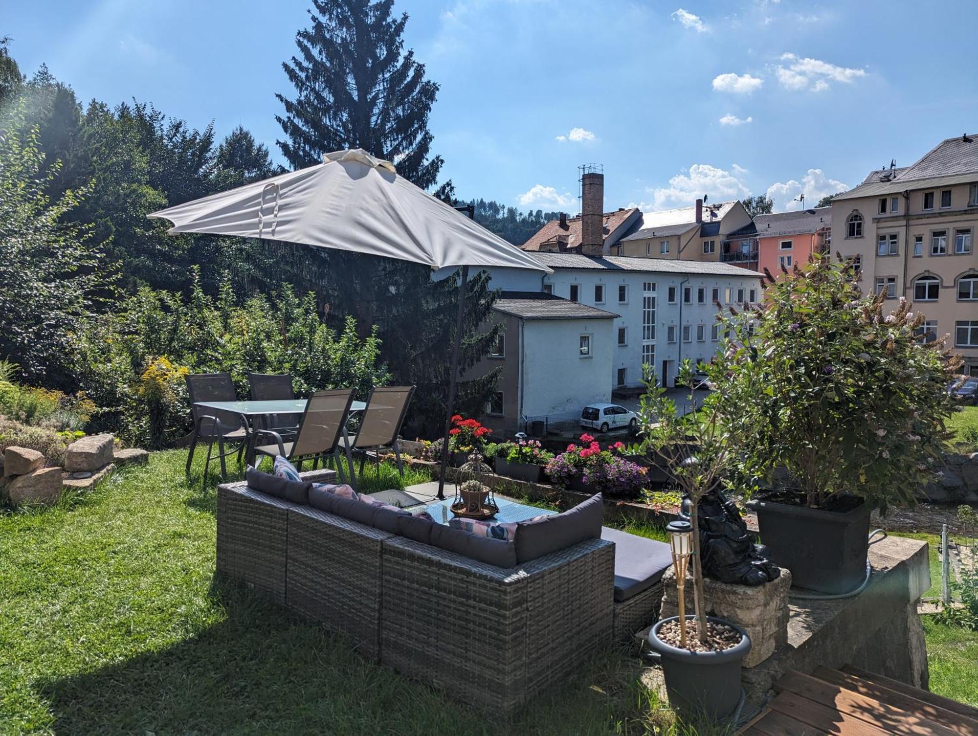 Zi1 - Urlaubsmagie - Erholung Mit Whirlpool & Sauna เซบนิทซ์ ภายนอก รูปภาพ