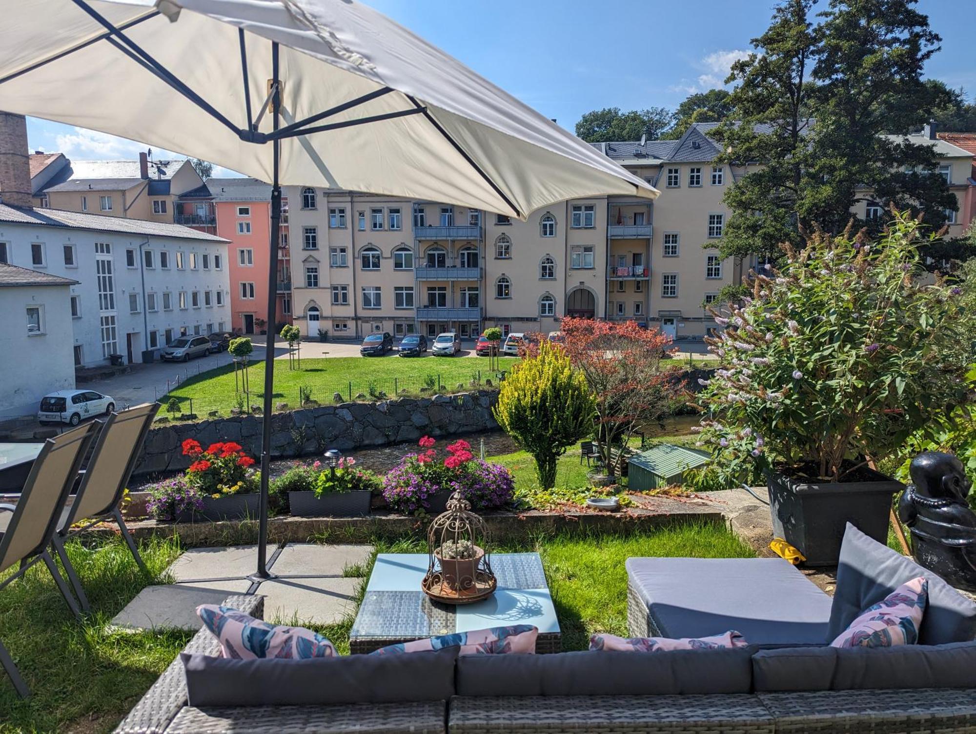 Zi1 - Urlaubsmagie - Erholung Mit Whirlpool & Sauna เซบนิทซ์ ภายนอก รูปภาพ