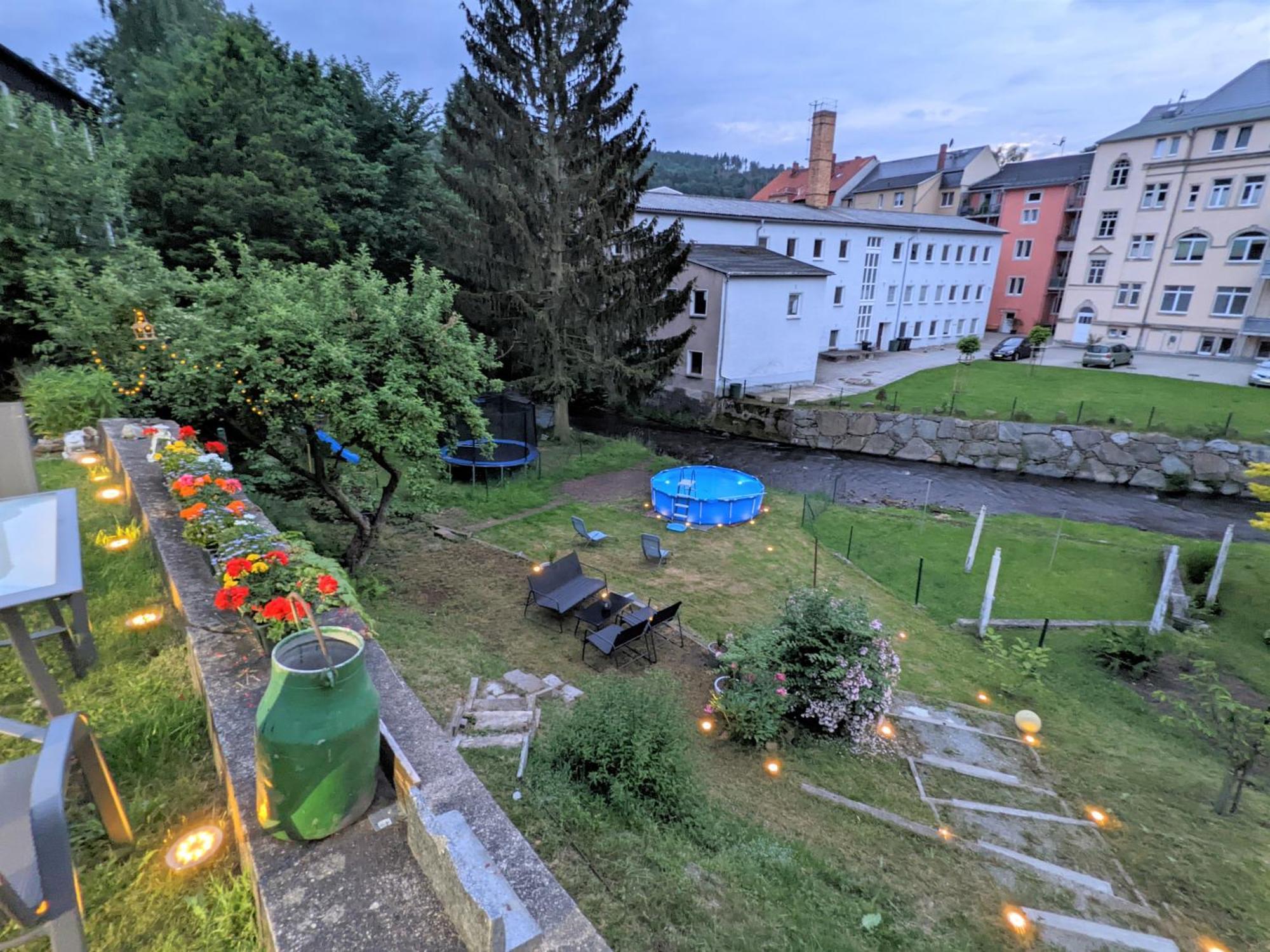 Zi1 - Urlaubsmagie - Erholung Mit Whirlpool & Sauna เซบนิทซ์ ภายนอก รูปภาพ