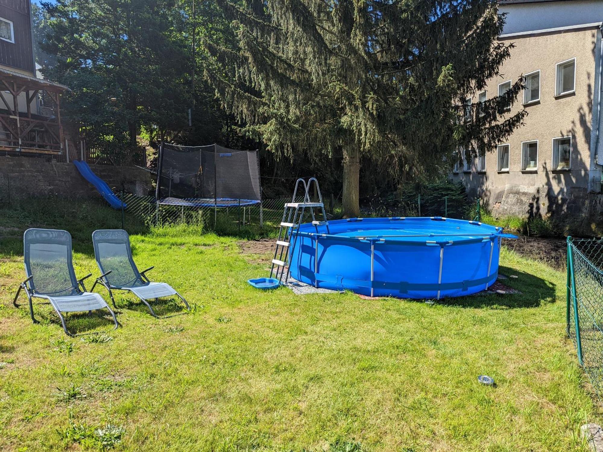 Zi1 - Urlaubsmagie - Erholung Mit Whirlpool & Sauna เซบนิทซ์ ภายนอก รูปภาพ