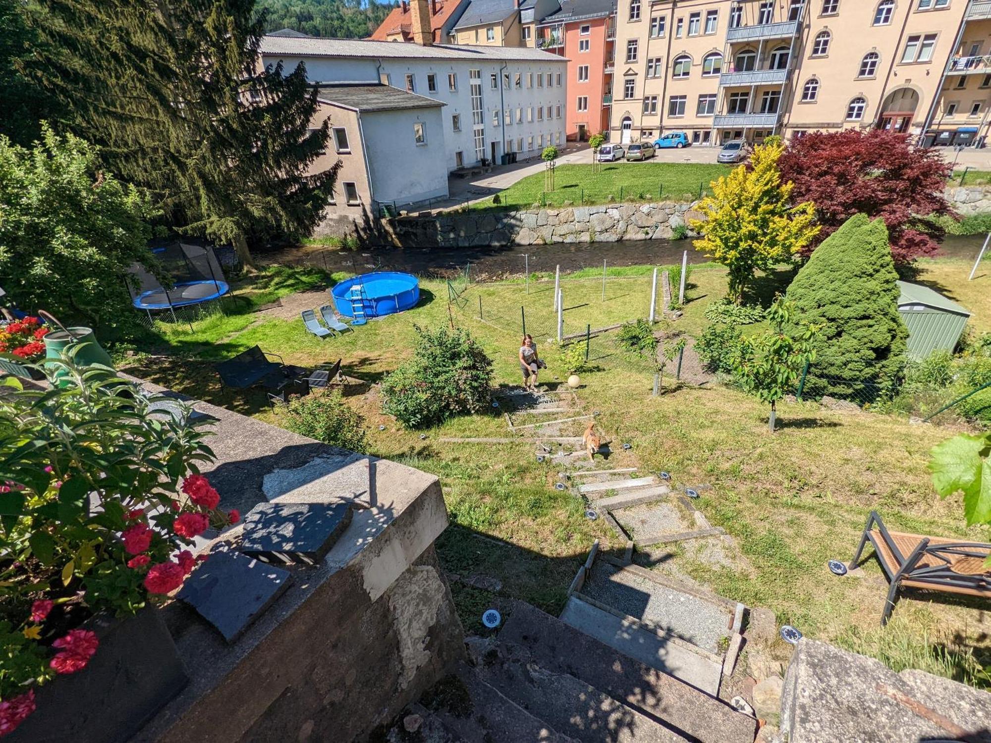 Zi1 - Urlaubsmagie - Erholung Mit Whirlpool & Sauna เซบนิทซ์ ภายนอก รูปภาพ