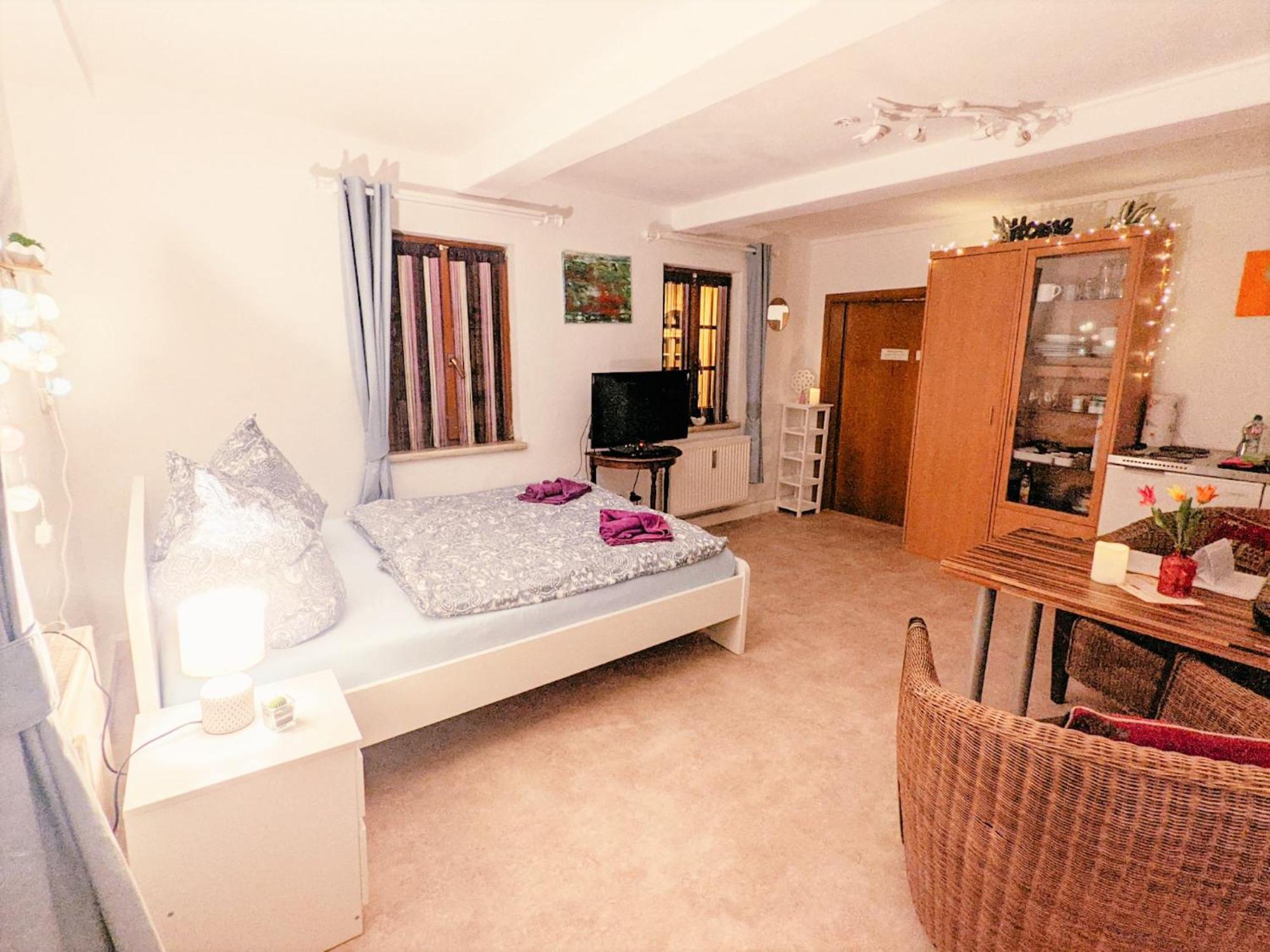 Zi1 - Urlaubsmagie - Erholung Mit Whirlpool & Sauna เซบนิทซ์ ภายนอก รูปภาพ